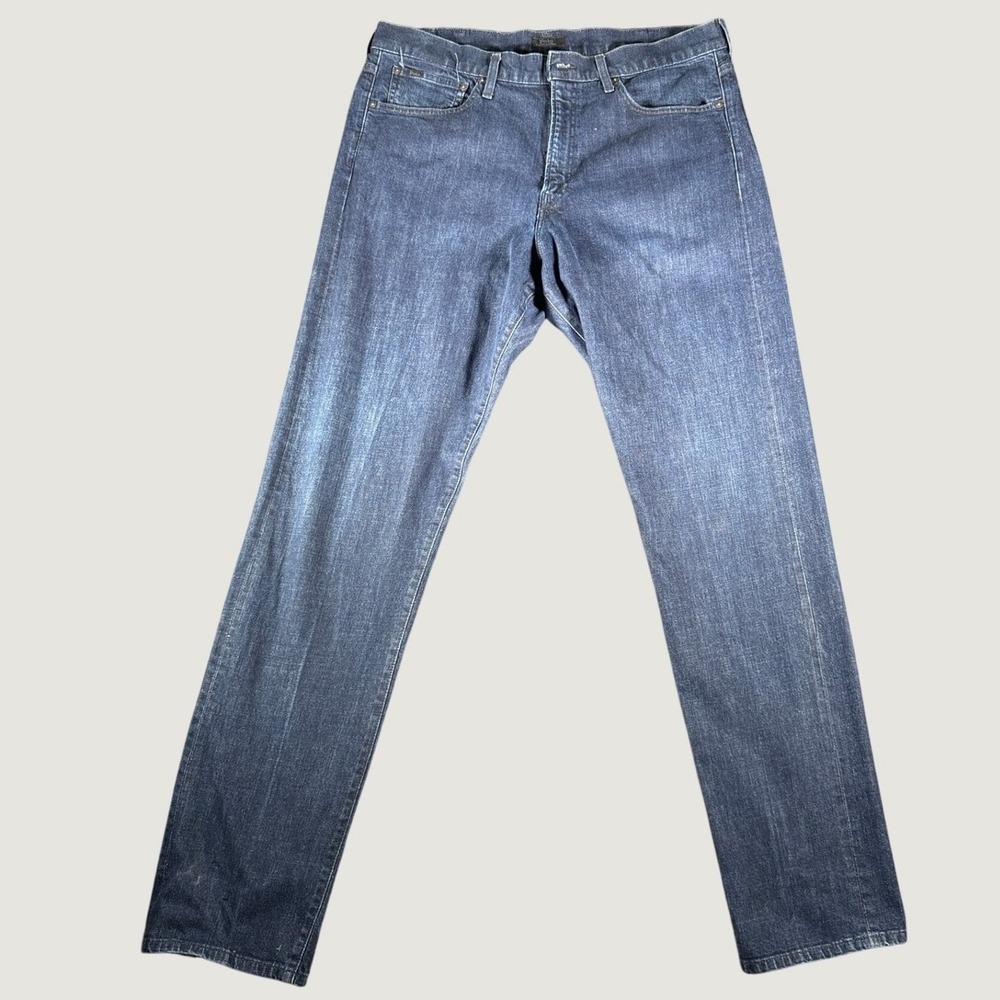Polo Ralph Lauren Mens Dark Wash Straight Leg Jeans 38x36 Blue Denim